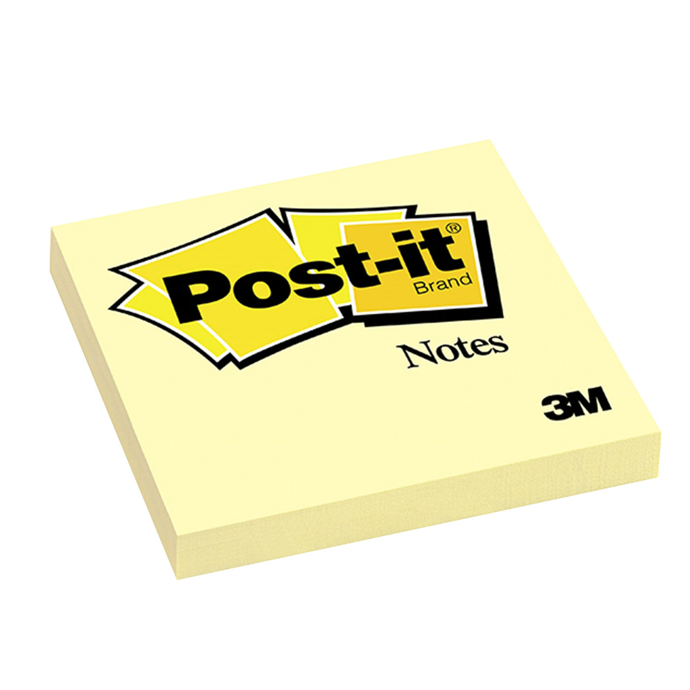 3M Post It Notes Yellow 654-Y 76 x 76 MM Standard
