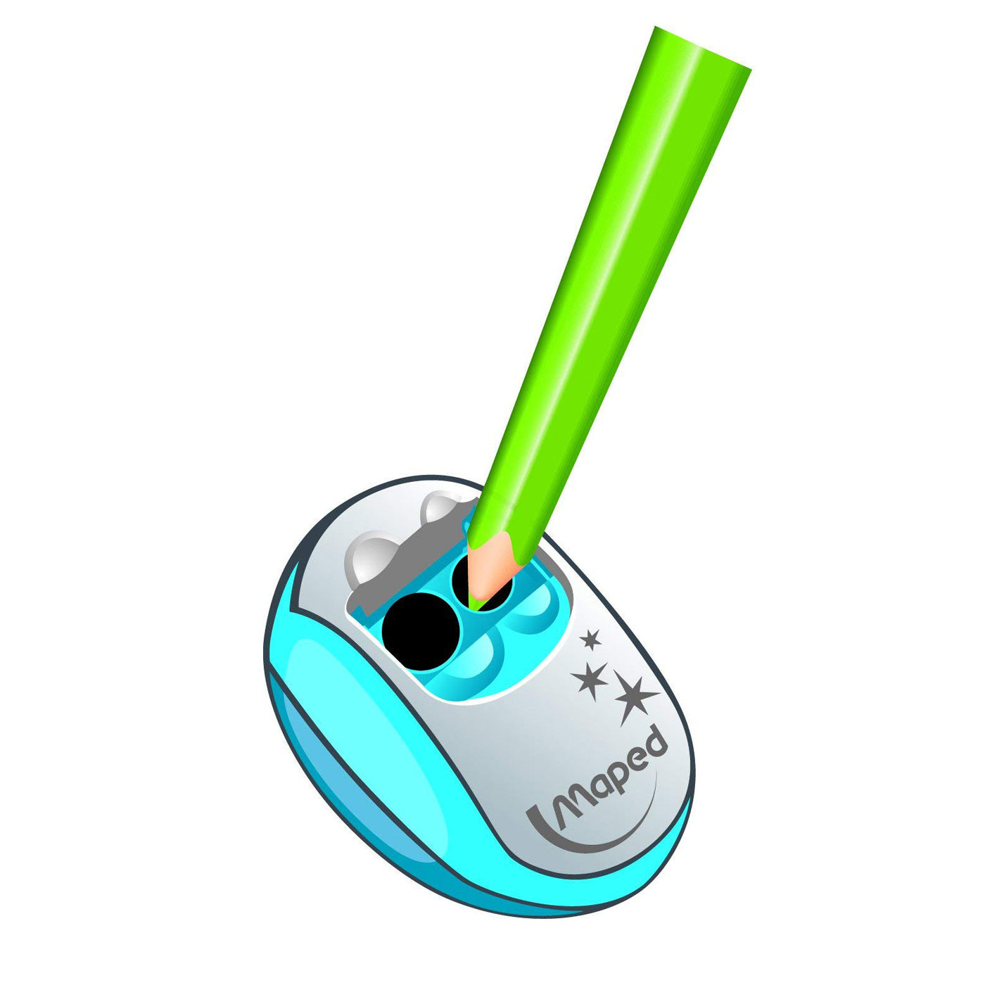 Maped CLEAN Pencil Sharpener Two Hole