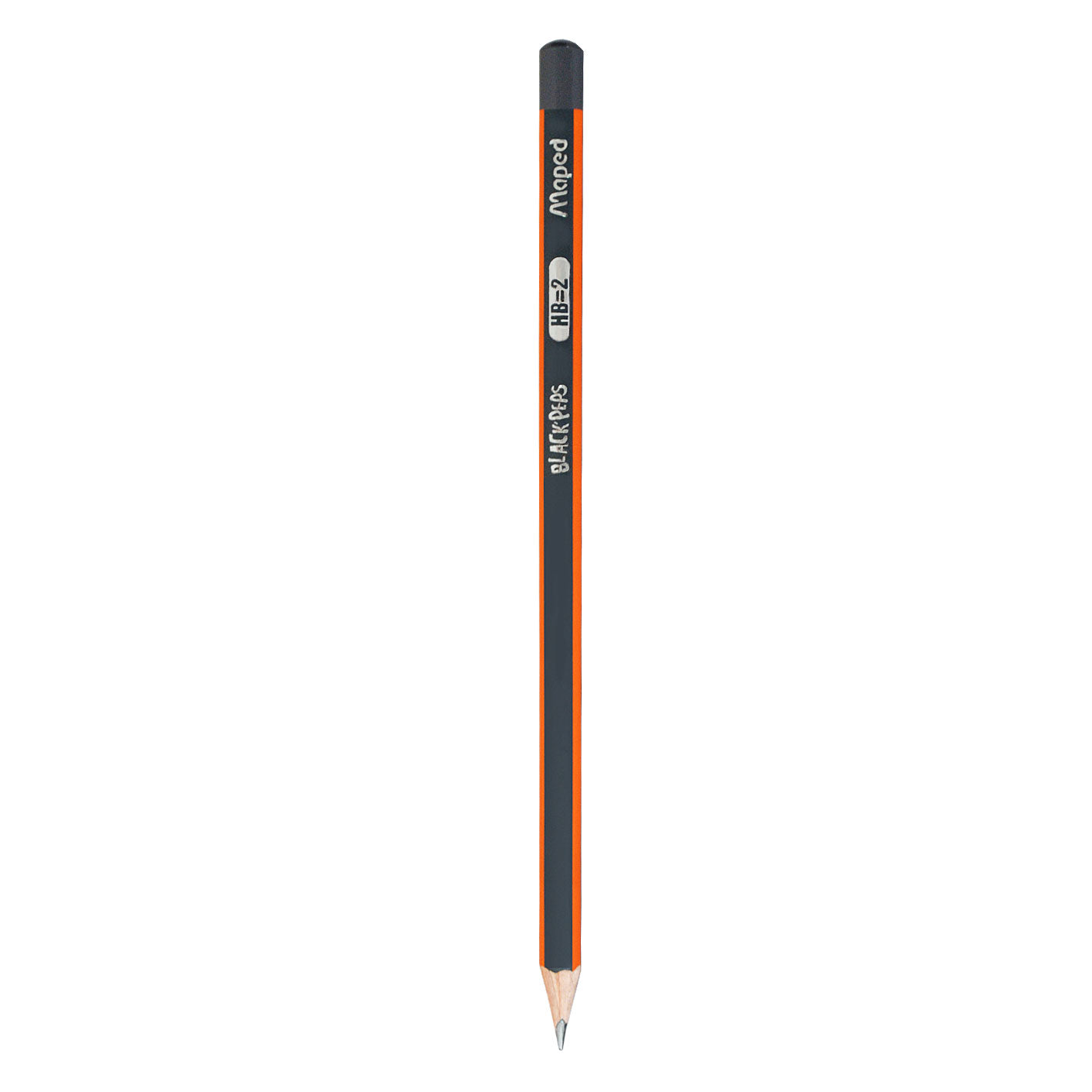 Maped HB Pencils Black Peps Triangular