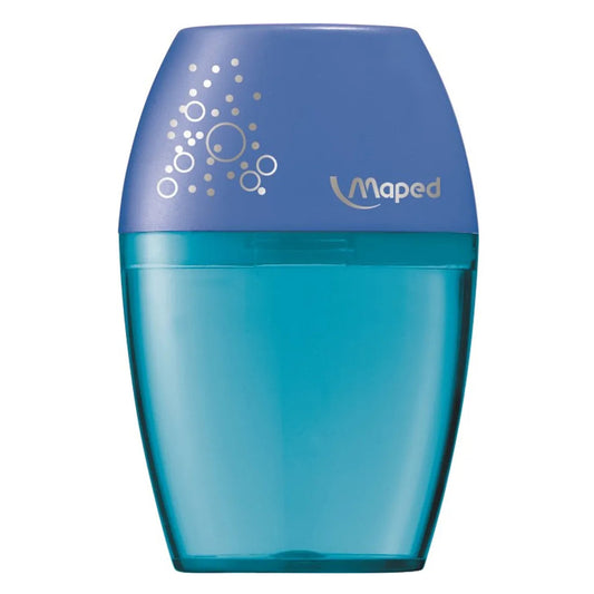 Maped Pencil Sharpener Shaker Single Hole Blue