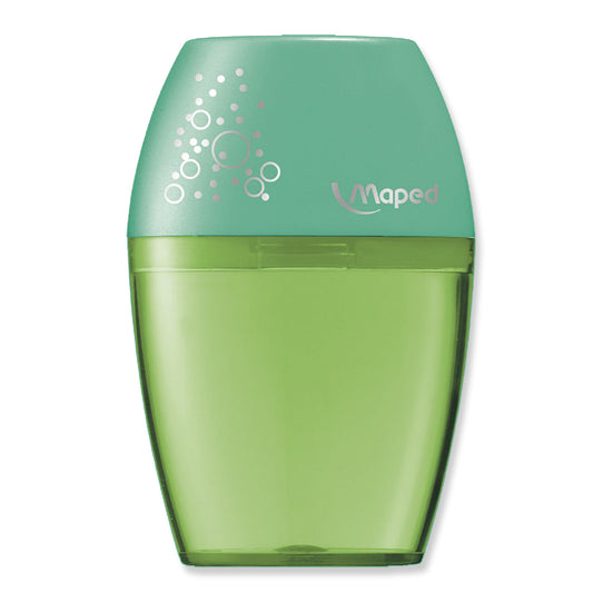 Maped Pencil Sharpener Shaker Single Hole Green