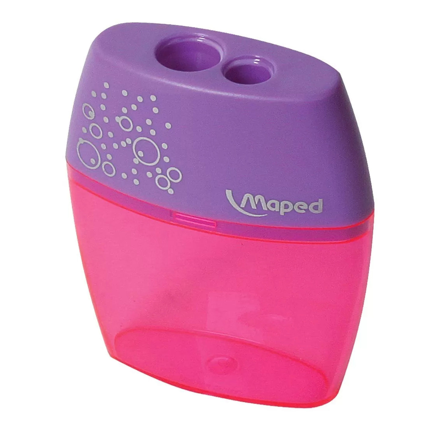 Maped Double Hole Pencil Sharpener Shaker Pink