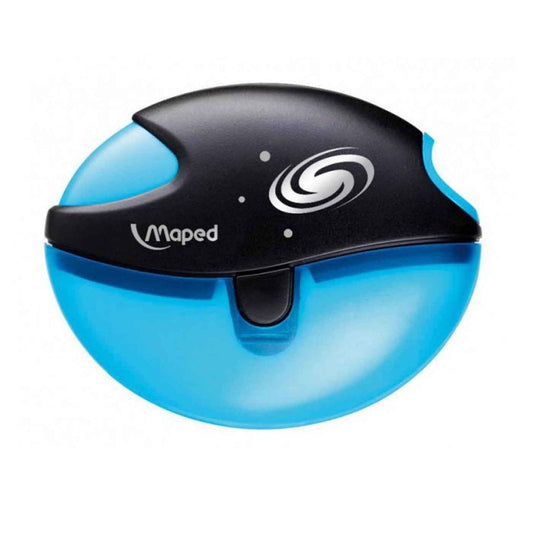 Maped Sharpener Galactic Single  Hole Blue