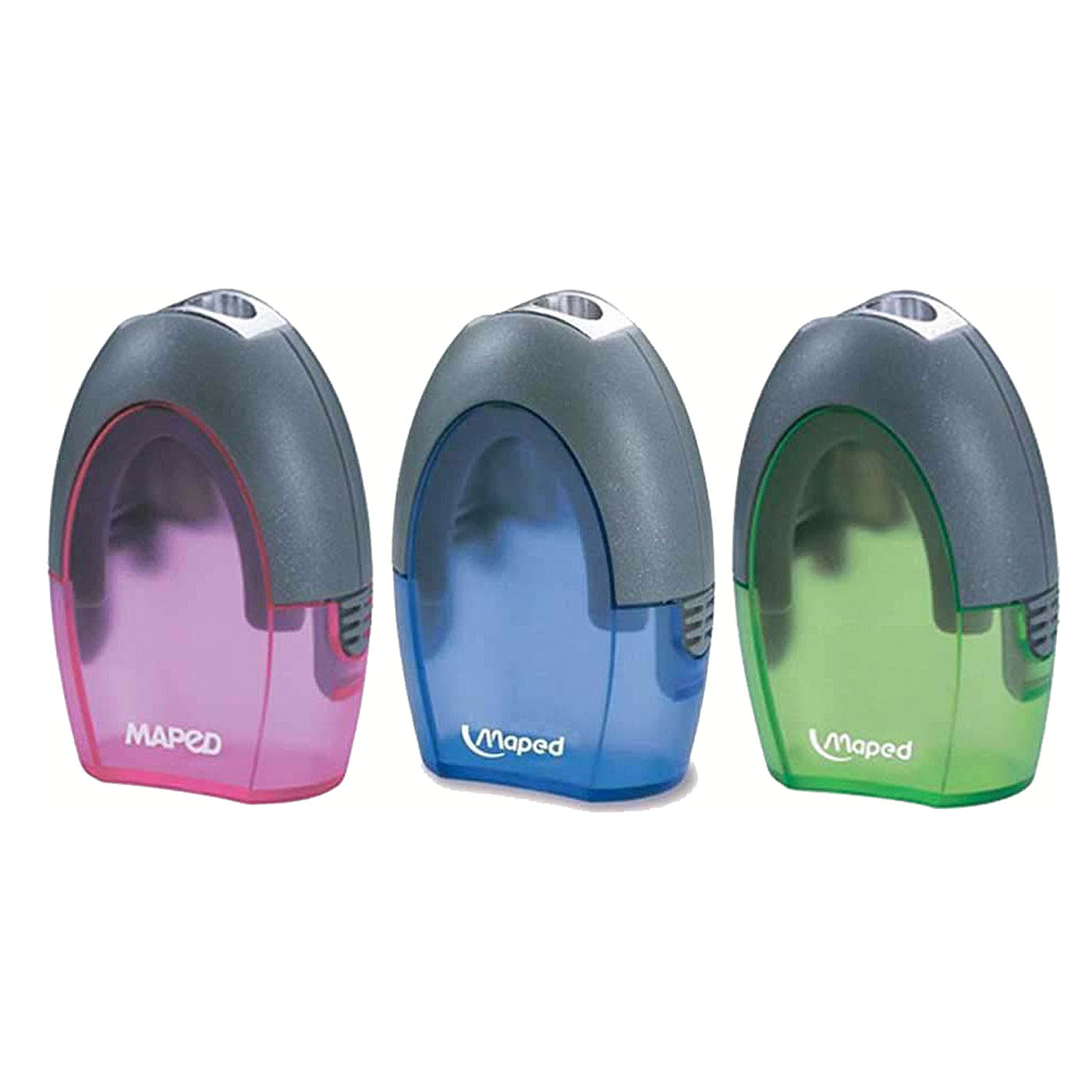 Maped Pencil Sharpener Single Hole Tonic Assorted Colours