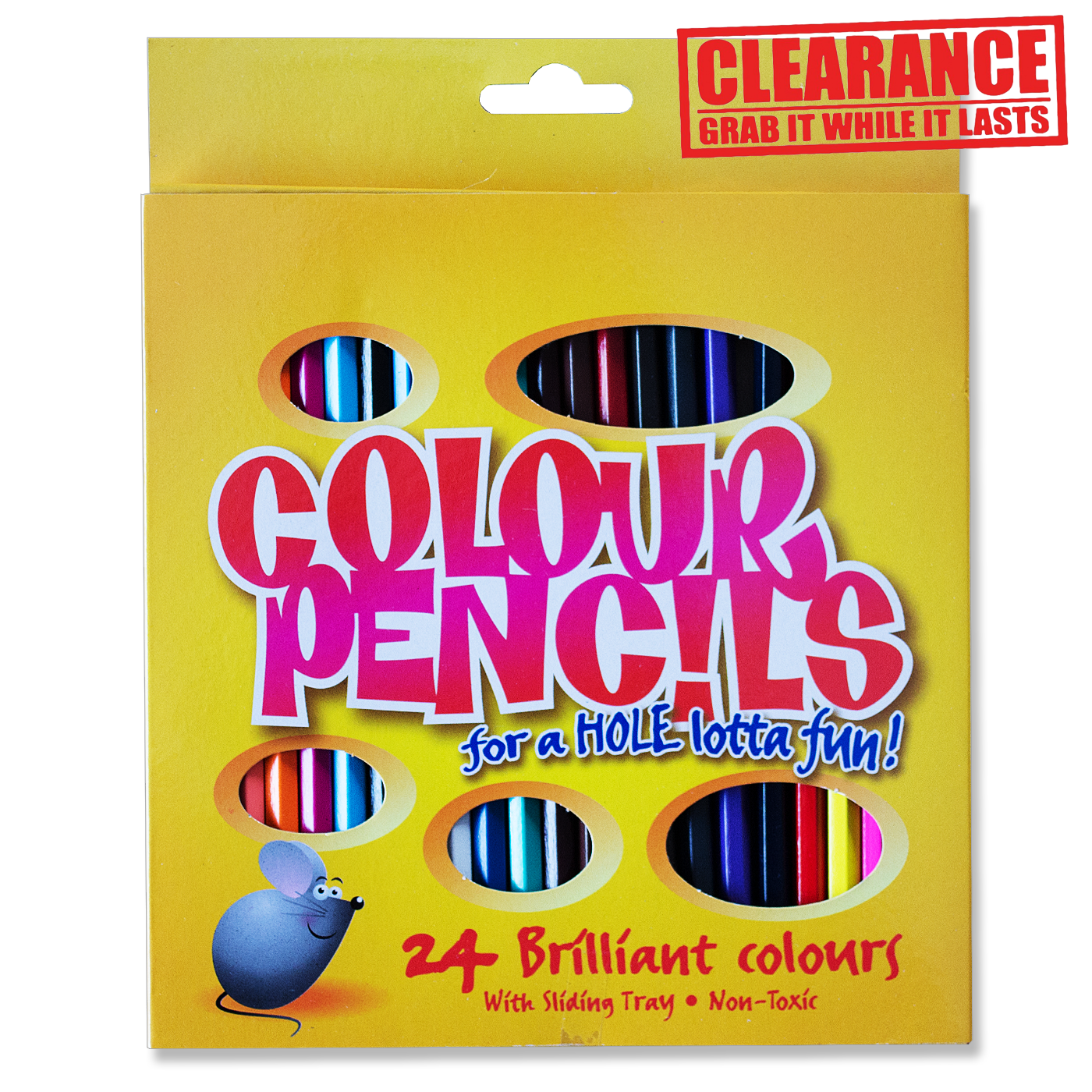 Marbig Coloured Pencils Full-Length Pack 24