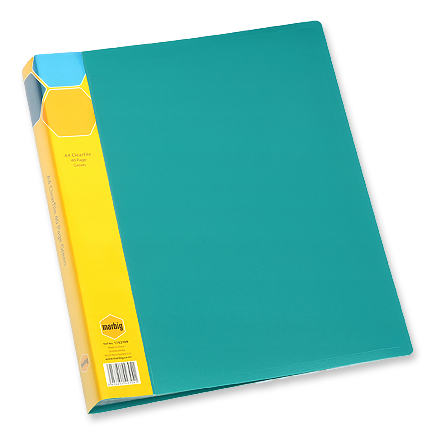 Marbig Display Book A4 40 Pocket Green