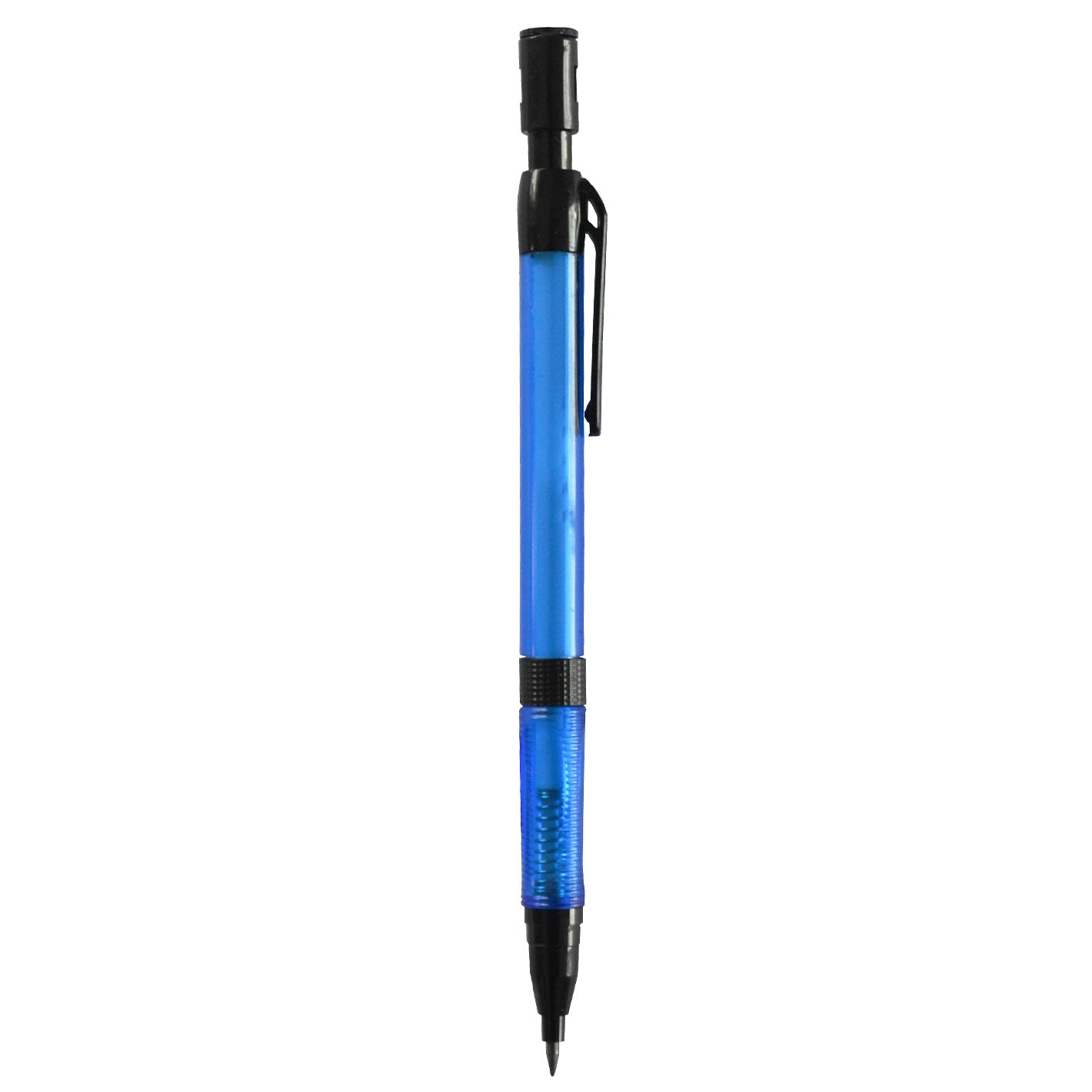 Tyco Triangular HB Mechanical Pencil TY-520 With Lead Sharpener 2.00mm Blue