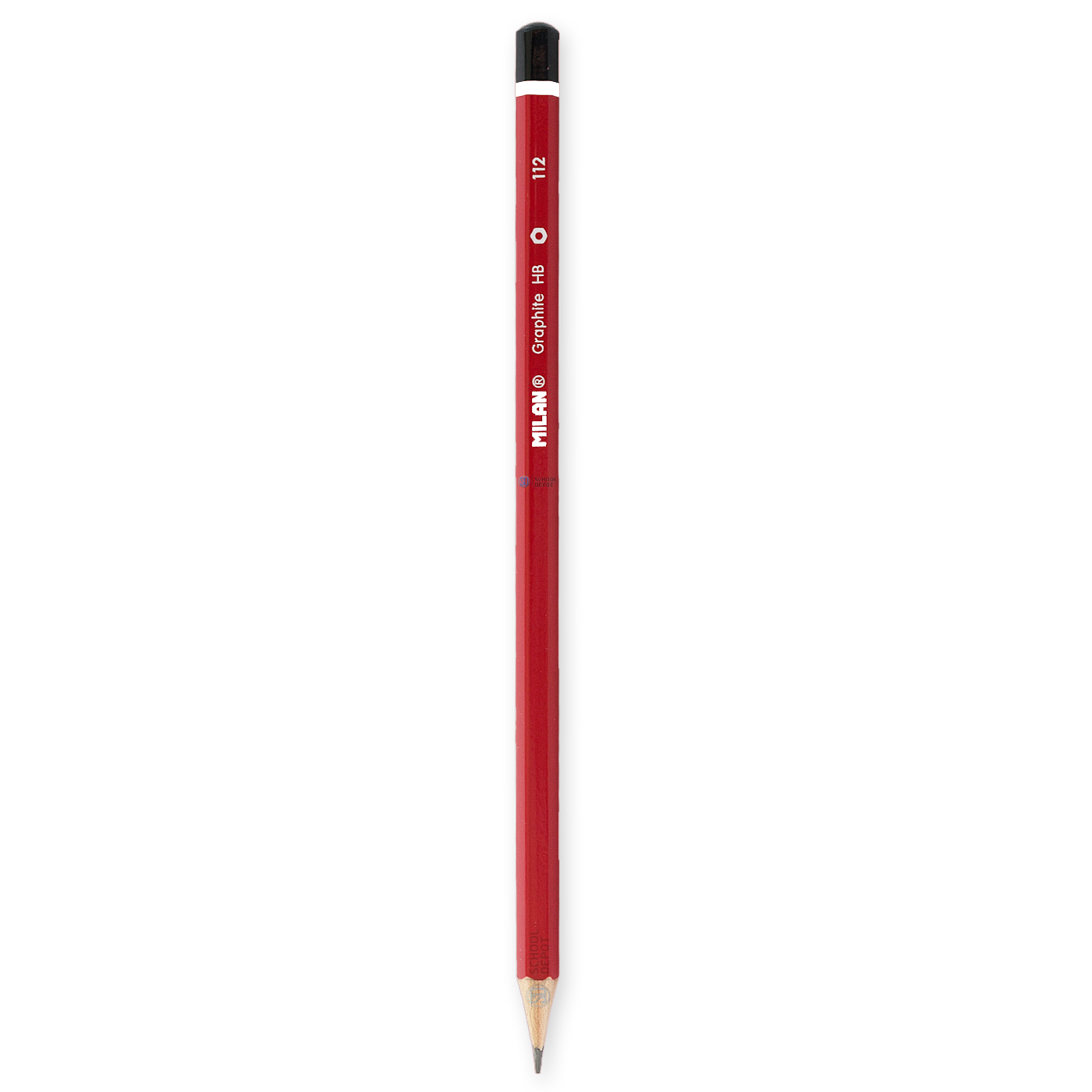Milan Graphite Pencils HB Pack 12 Hexagonal
