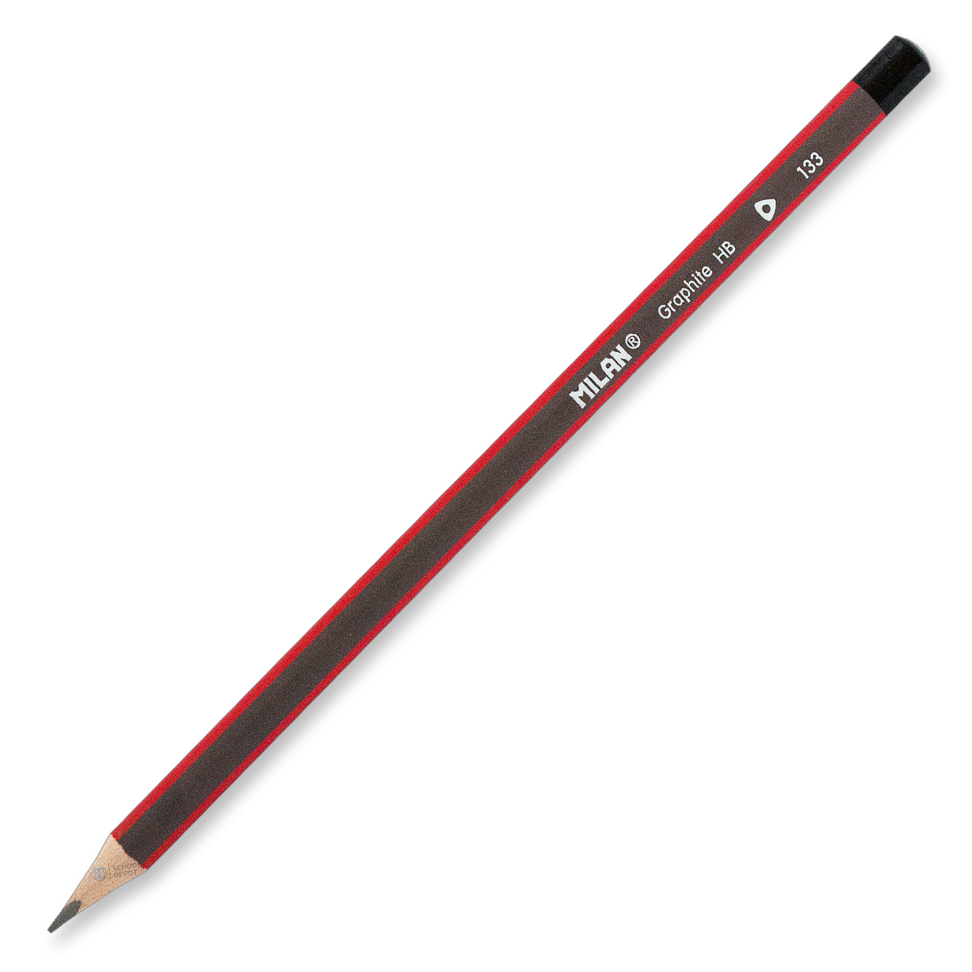 Milan Graphite Pencils HB Pack 12 Triangular
