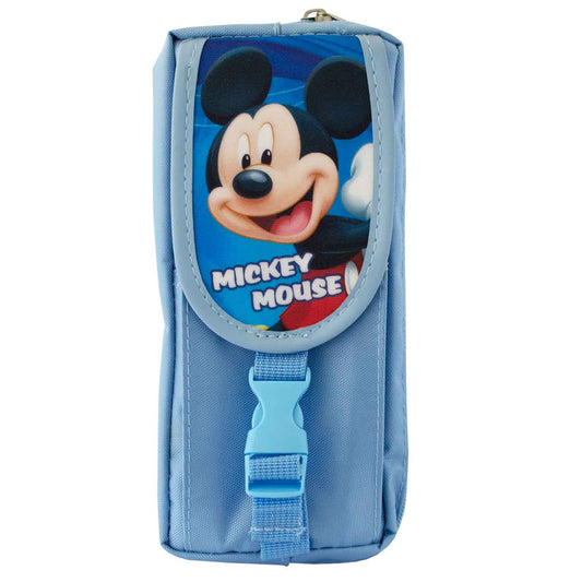Mickey Mouse Pencil Case 3 Pocket with Adjustable Strap