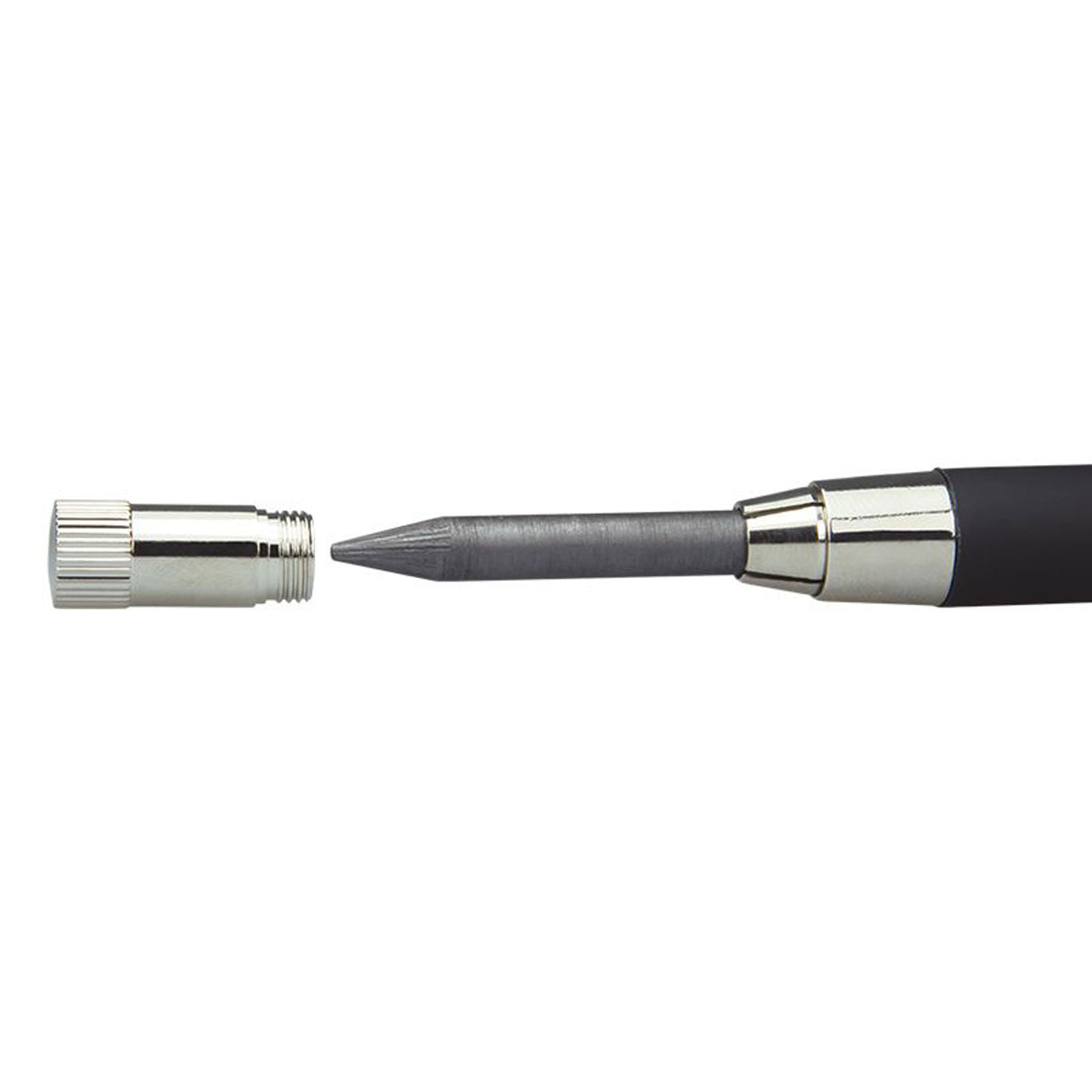 Milan Professional Mechanical Pencil B 5.2mm with 6 Leads & Lead Sharpener