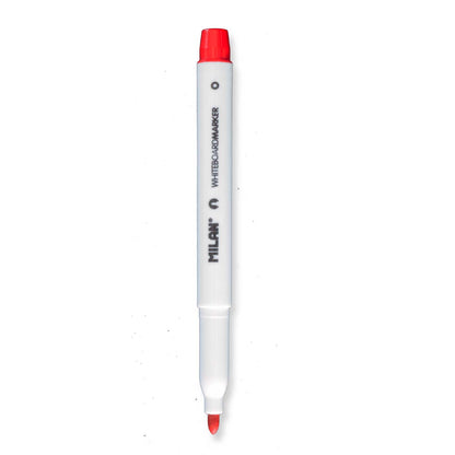 Milan Whiteboard Marker Fine Bullet Tip Red