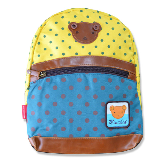 Minakid Backpack Small Yellow/Green