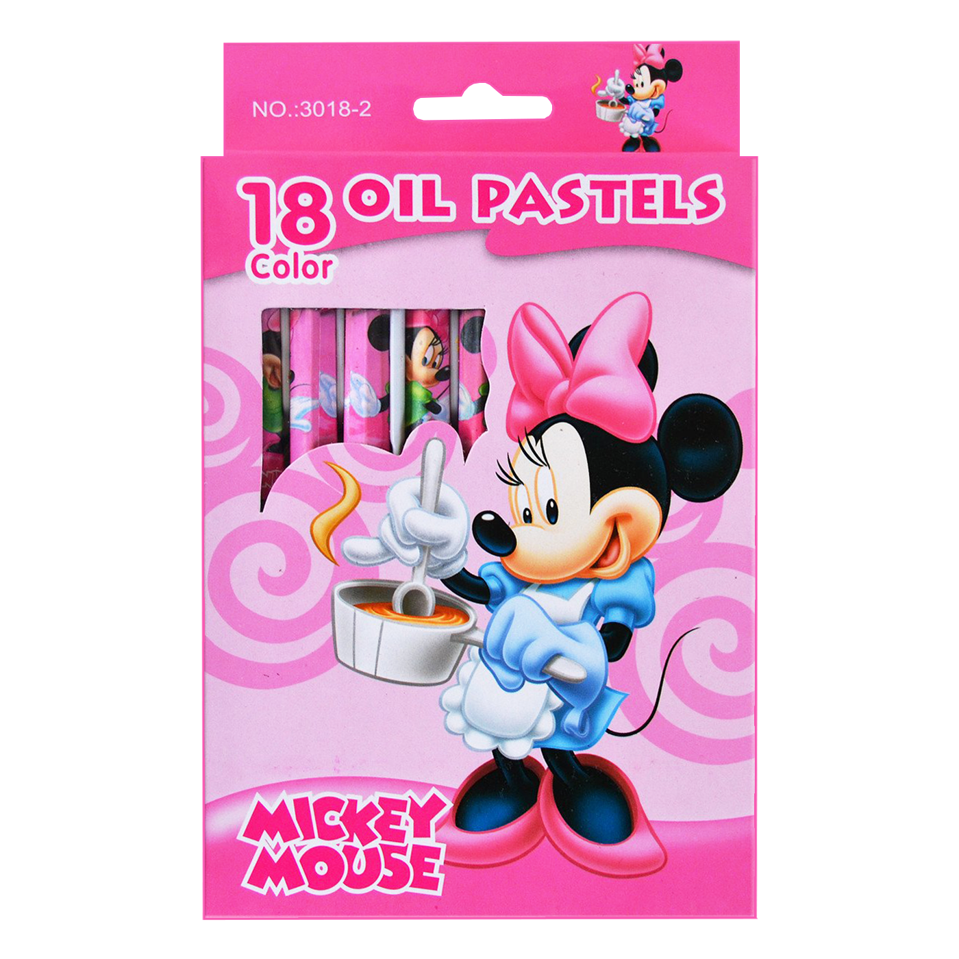 Minnie Mouse Oil Pastels 18 Shades