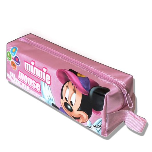 Minnie Mouse Pencil Case Rectangular Prism Pink