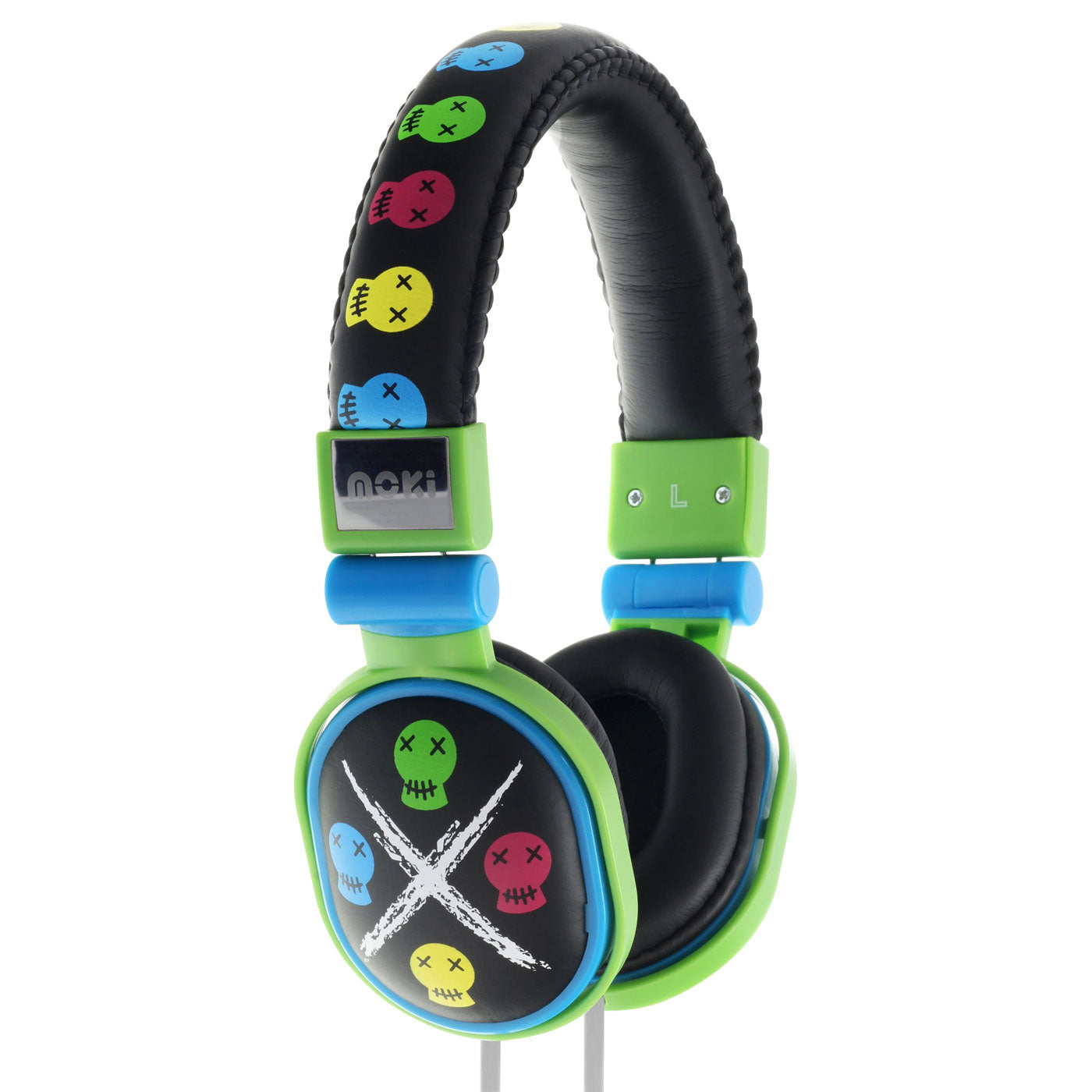 Moki Kids Headphones Popper - Skull