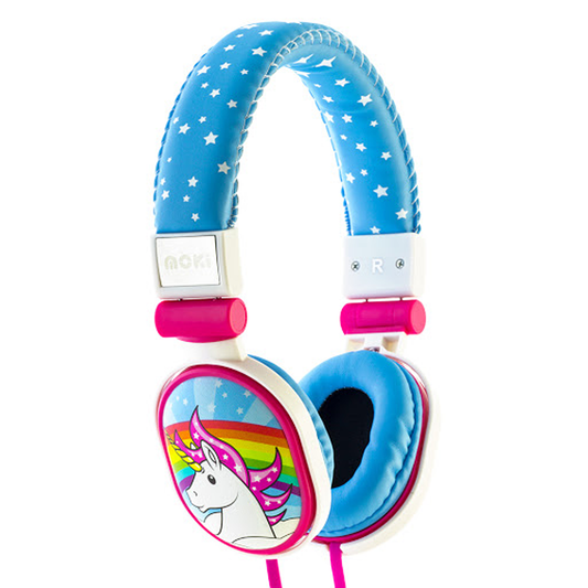 Moki Headphones for School Kids Popper Unicorn