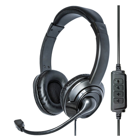 Moki USB Headphone With Boom Microphone