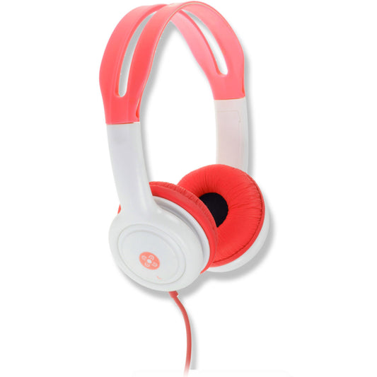 Moki Headphones for Kids Volume Limited Red - School Depot NZ
