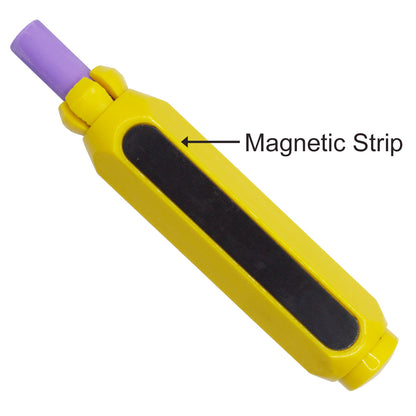 Mungyo Chalk Holder Magnetic Yellow