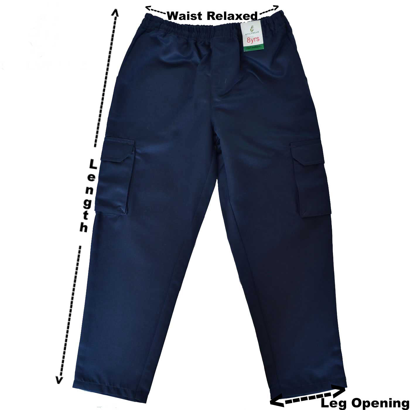 School Uniform Cargo Pants Navy Blue - School Depot NZ