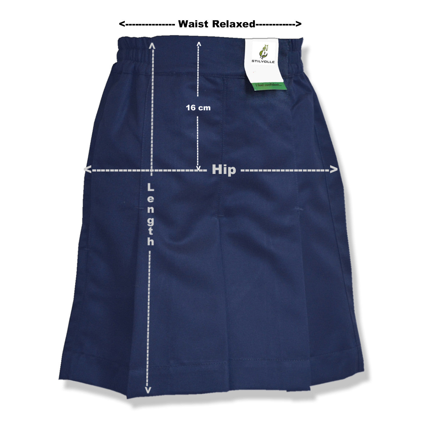 School Uniform Skort Navy Blue - School Depot NZ