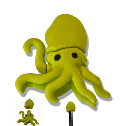 Fancy eraser octopus shape