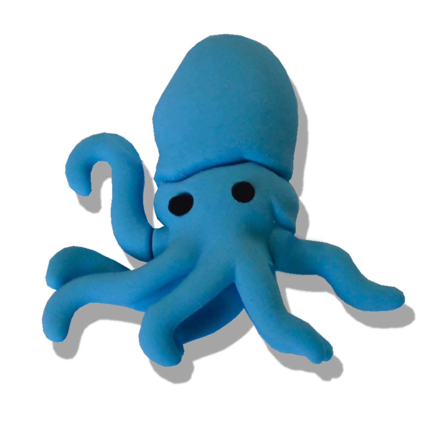 Blue Fancy Pencil Eraser Octopus - School Depot NZ - 4
