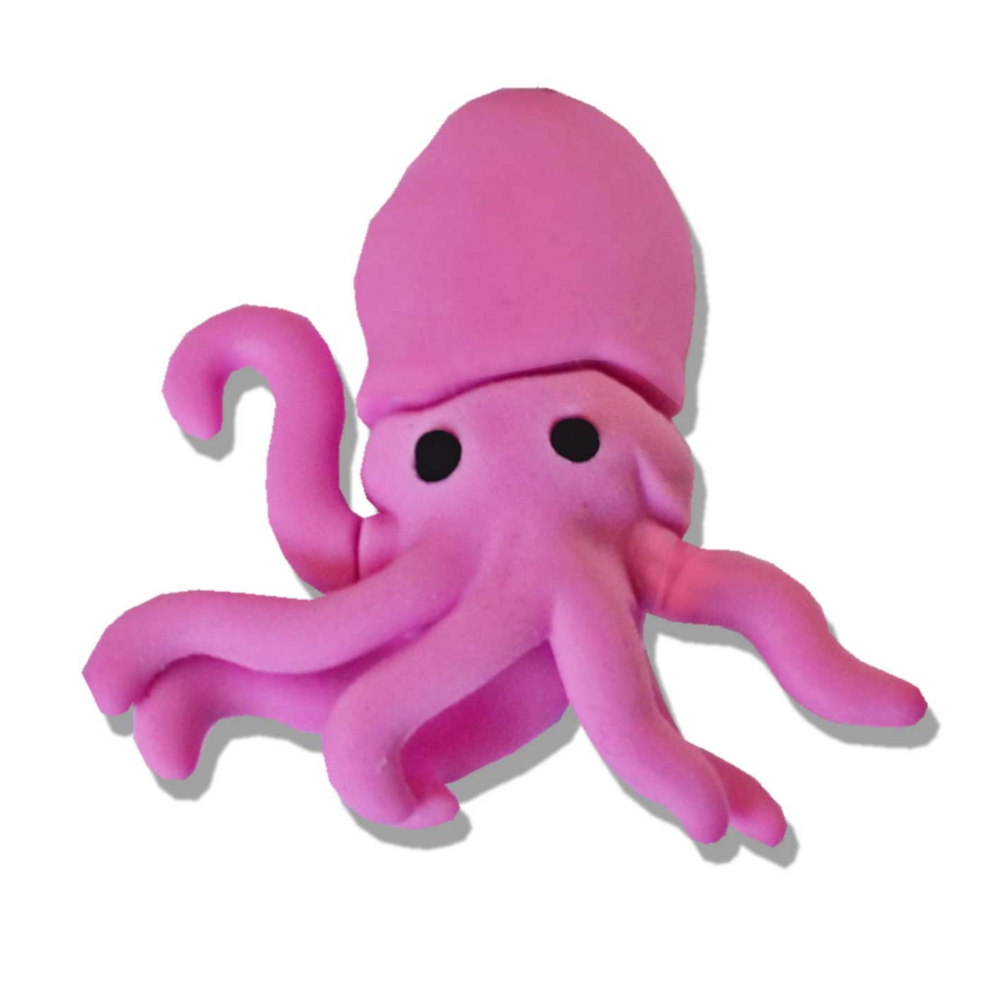 Pink Fancy Pencil Eraser Octopus - School Depot NZ 