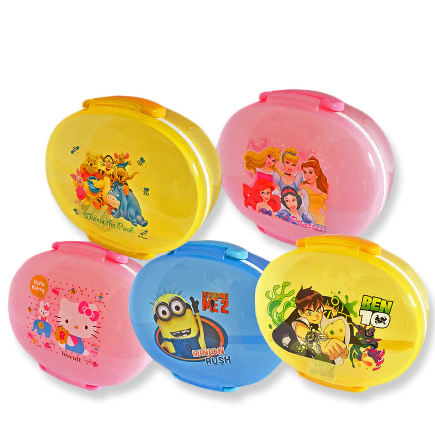 Lunch Box Oval Appetizer - Assorted - School Depot NZ