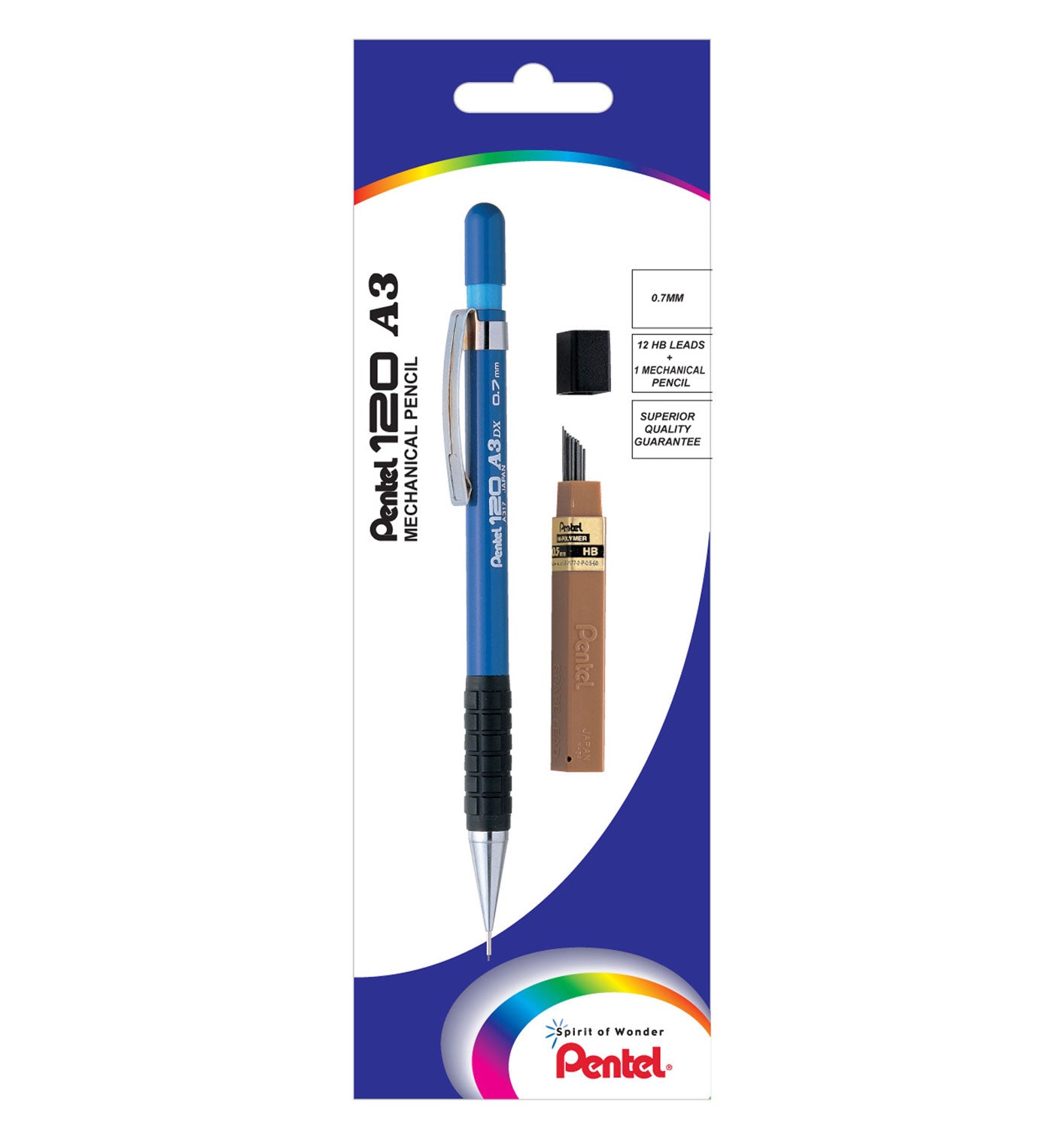 Pentel Drafting Mechanical Pencil XA317 0.7mm [12HB Leads]