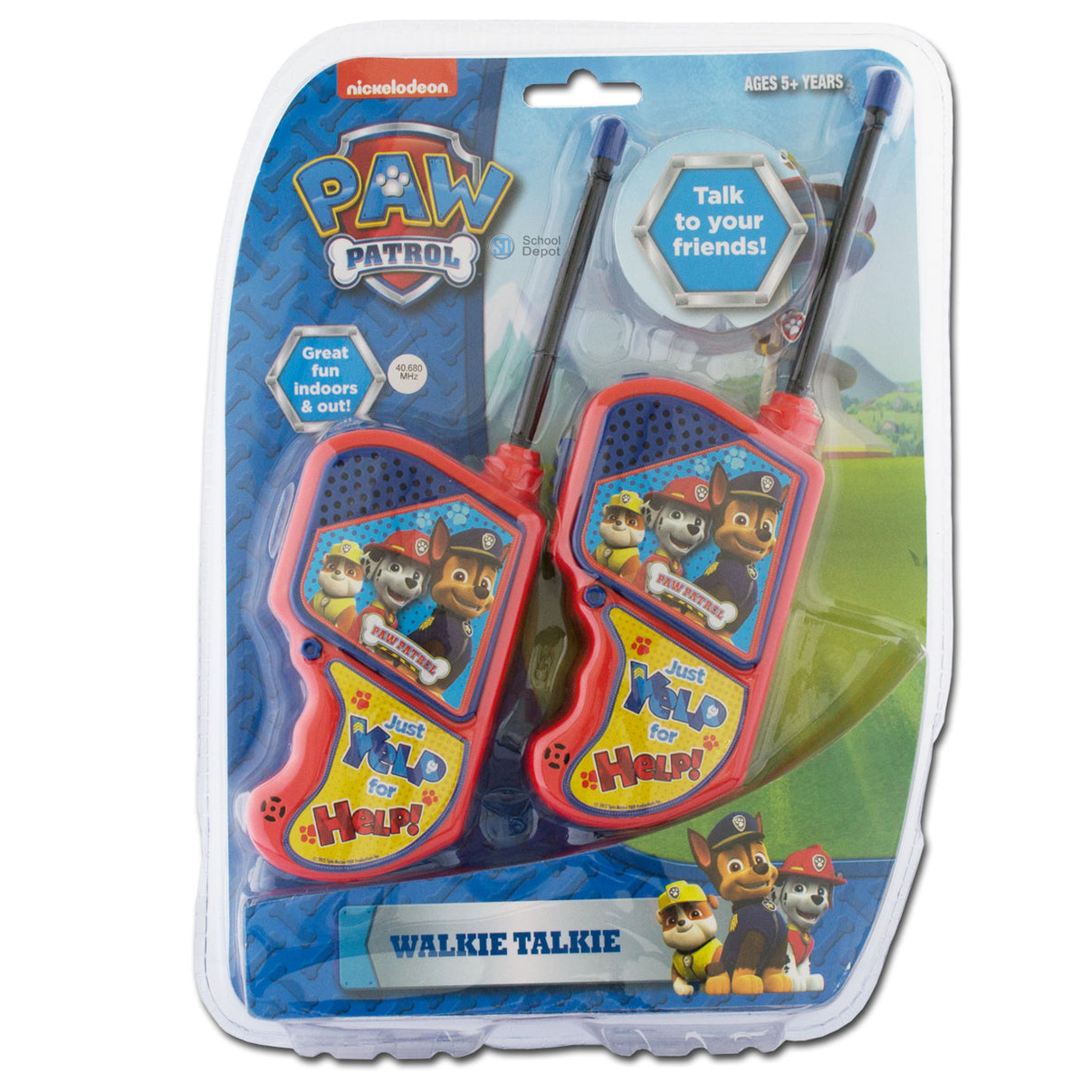 Paw Patrol Walkie Talkie Pair School Depot NZ