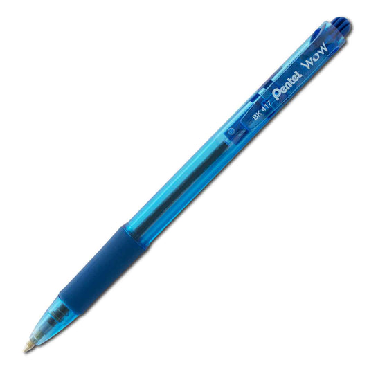 Pentel Ballpoint Pen WOW 0.7mm Blue