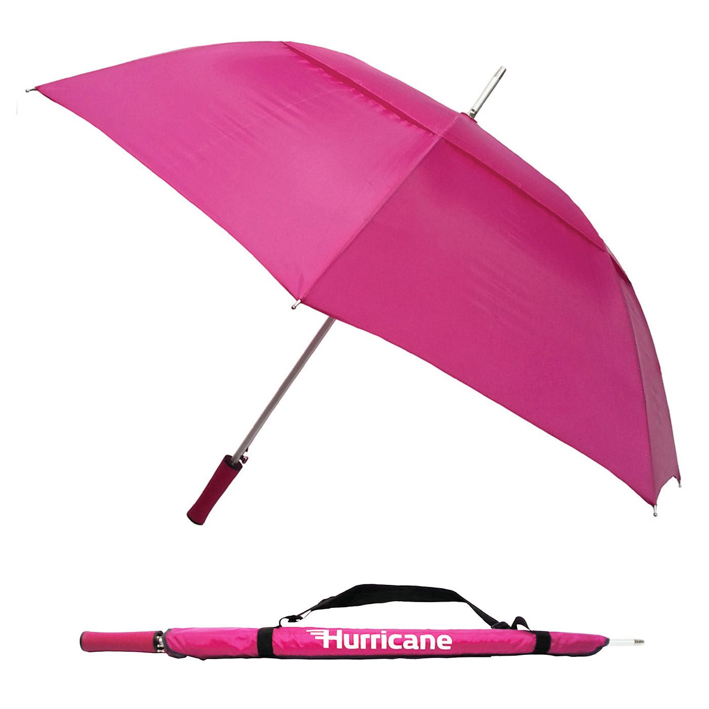 Hurricane Urban Ultimate Golf Umbrella Pink