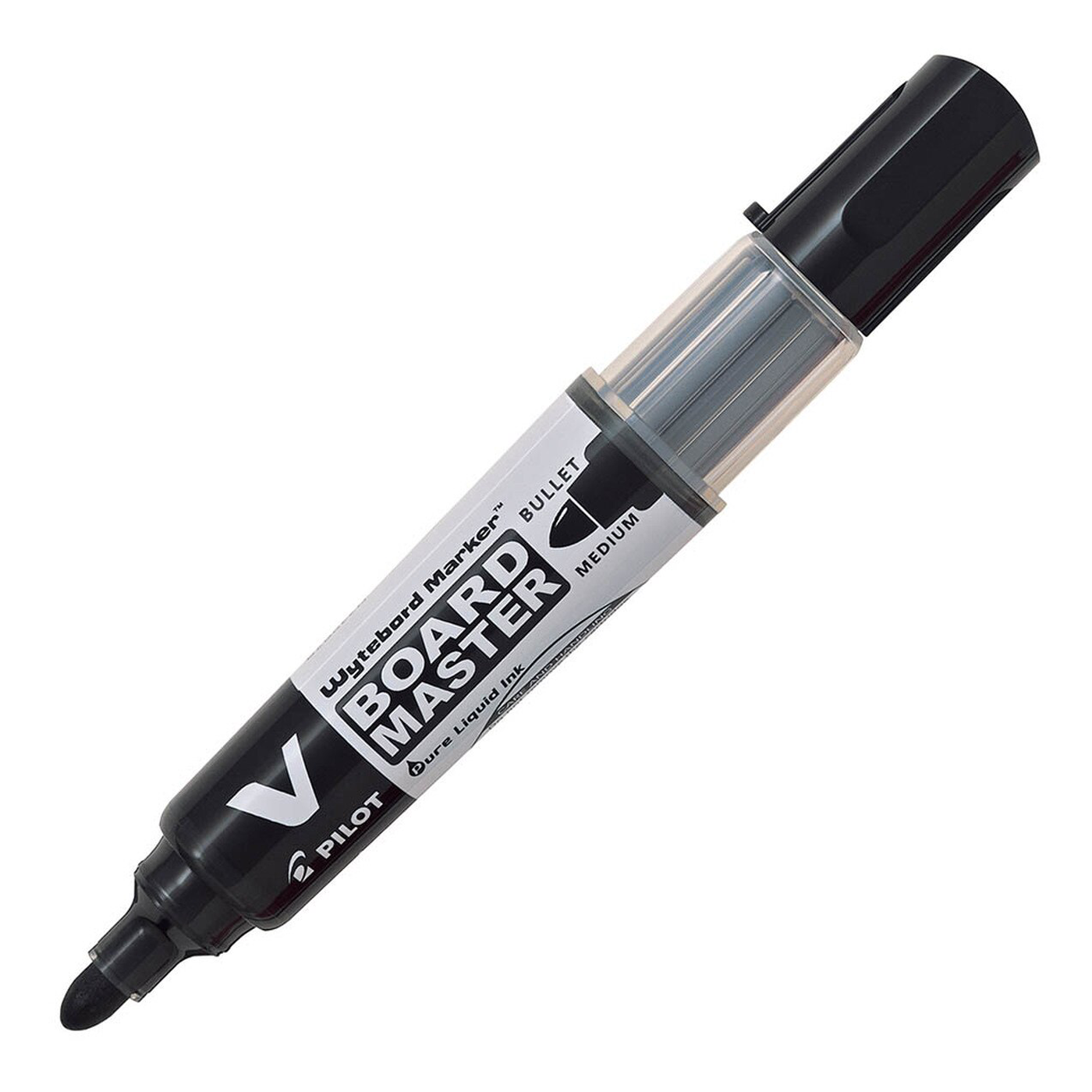 Pilot Whiteboard Marker Refillable V Board Bullet Tip Black