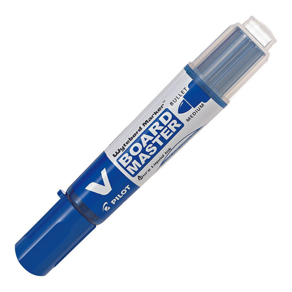 Pilot Whiteboard Marker Refillable V Board Bullet Tip Blue