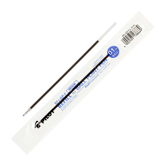Pilot Refill Super Grip Ballpoint Pen Medium 1mm Blue