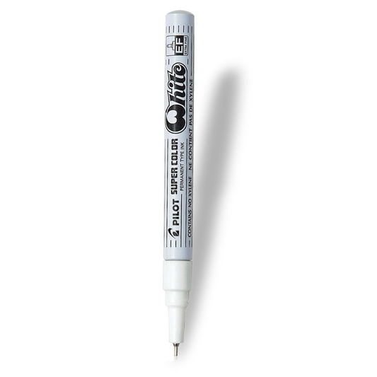 Pilot Super Colour Paint Marker Extra Fine 0.5mm White