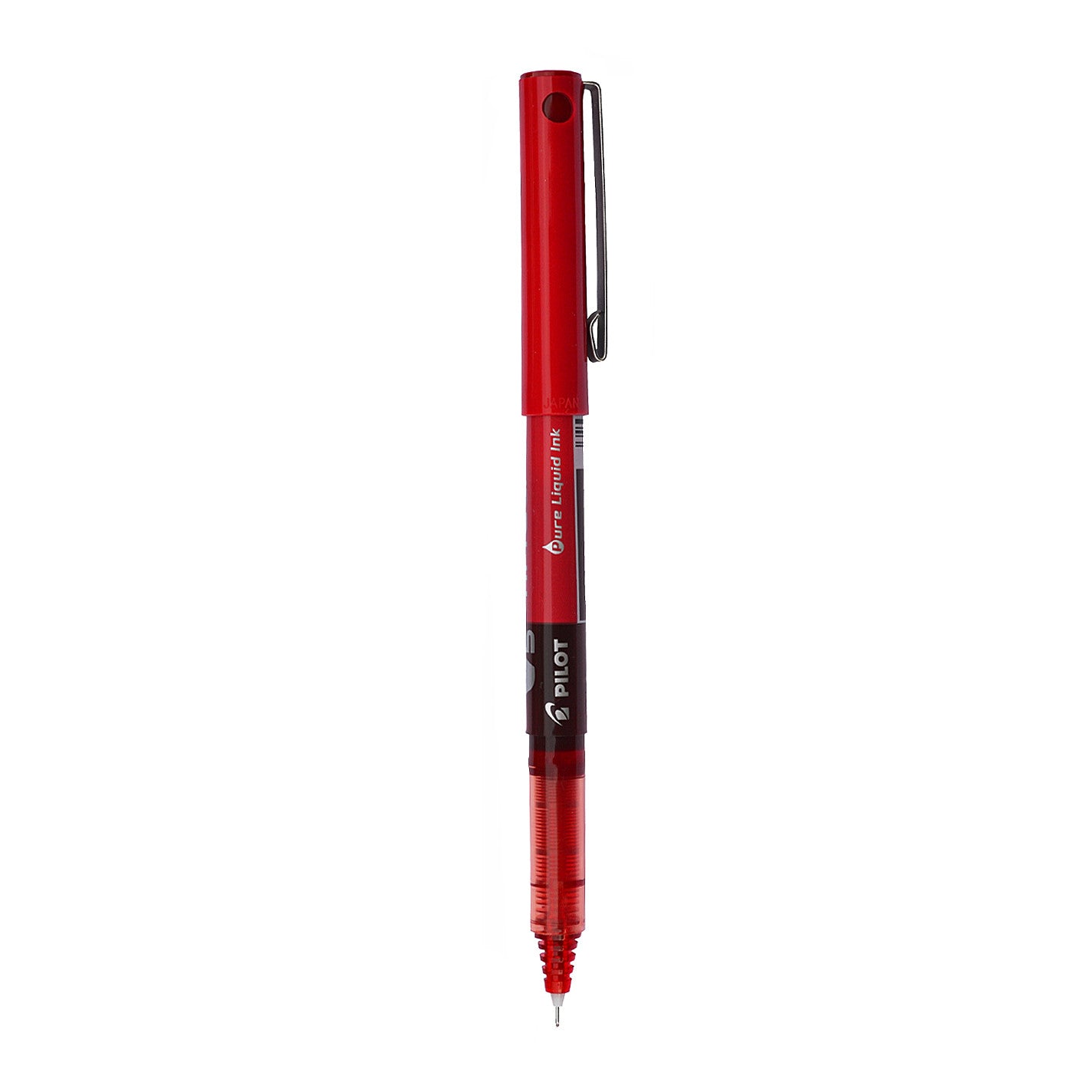 Pilot Hi-Tecpoint Pen V5 Rollerball Extra Fine 0.5mm Red