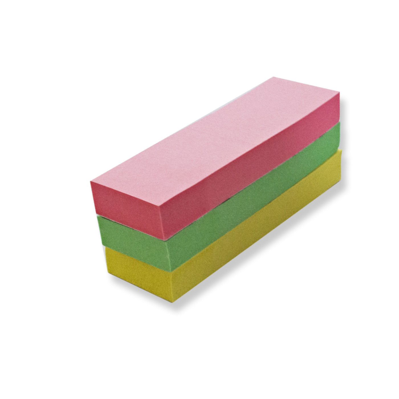 Stick On It, 3 Colour Pads, 25 x 75 mm - School Depot NZ