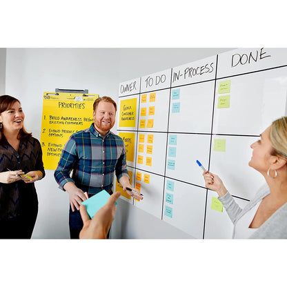 Post-it Whiteboard Dry Erase Self-Adhesive Surface 900 x 600mm