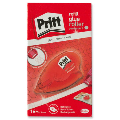 Pritt Refillable Glue Roller Permanent 8.4 mmx16 m School Depot 1