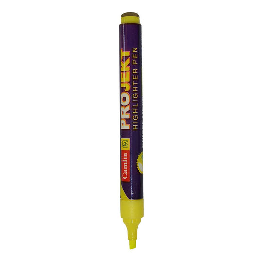 Camlin Project Highlighter Chisel Tip - Fine - School Depot NZ