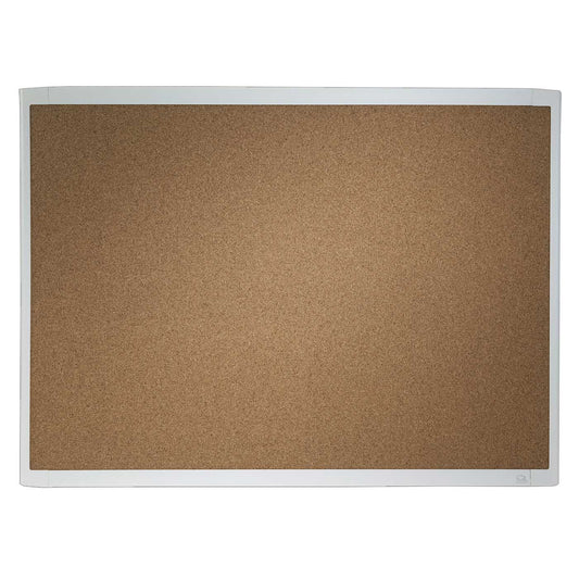 Quartet Corkboard White Frame 430 x 580mm