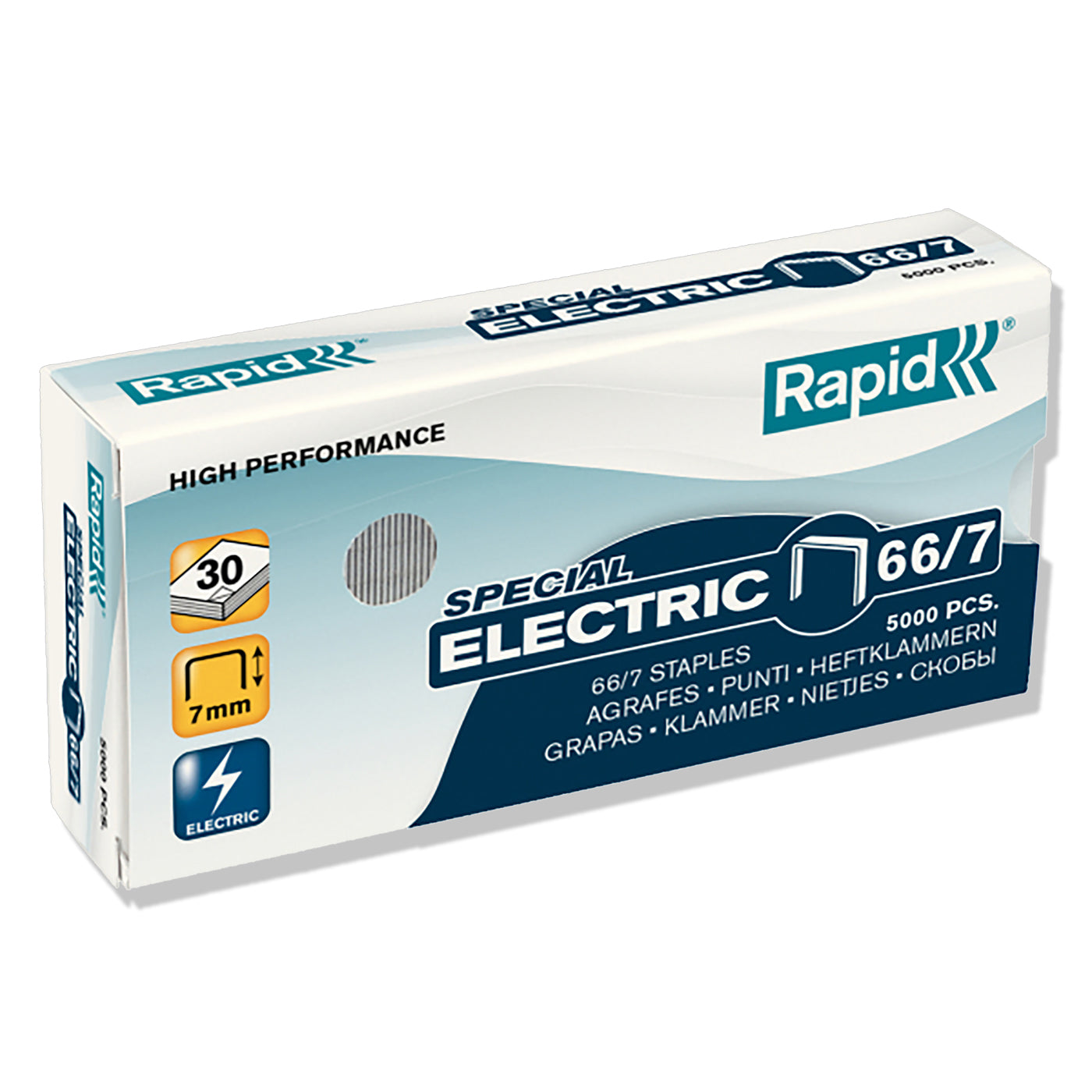 Rapid 66/7mm Strong Staples for Electric Stapler Box of 5000