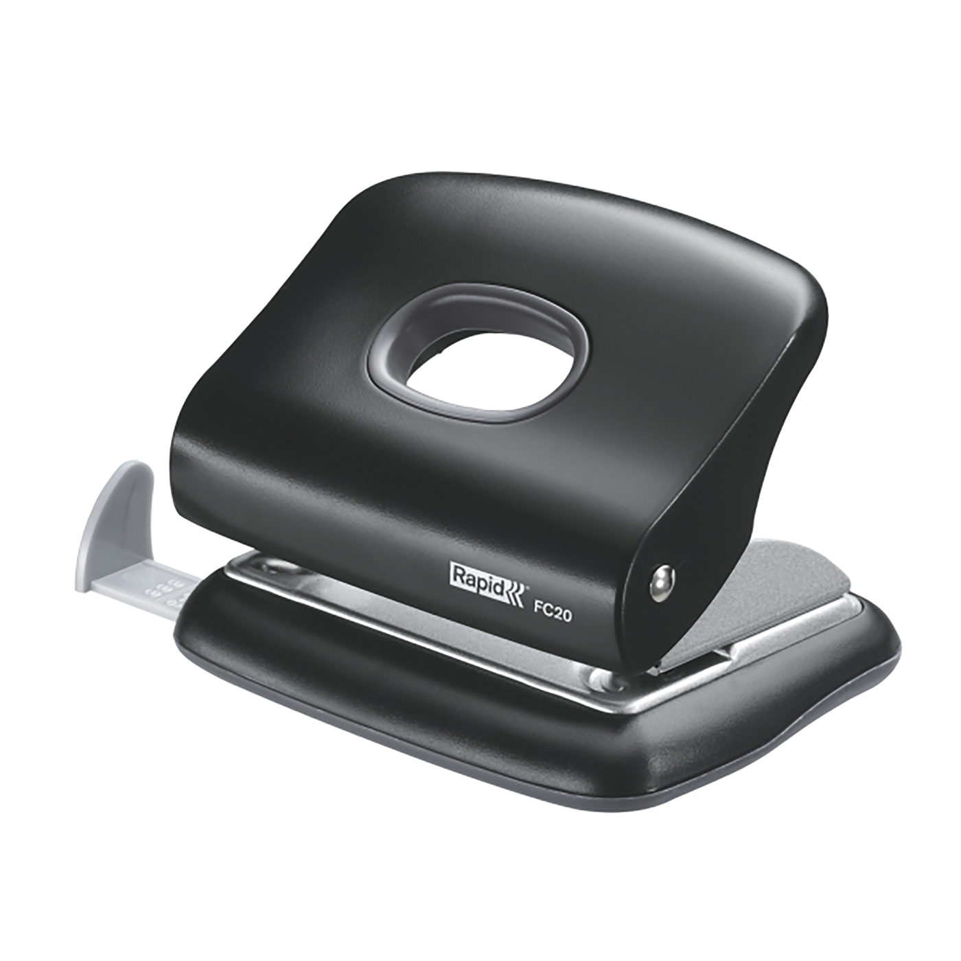 Rapid Two-Hole Punch FC20 Black [20 Sheet]