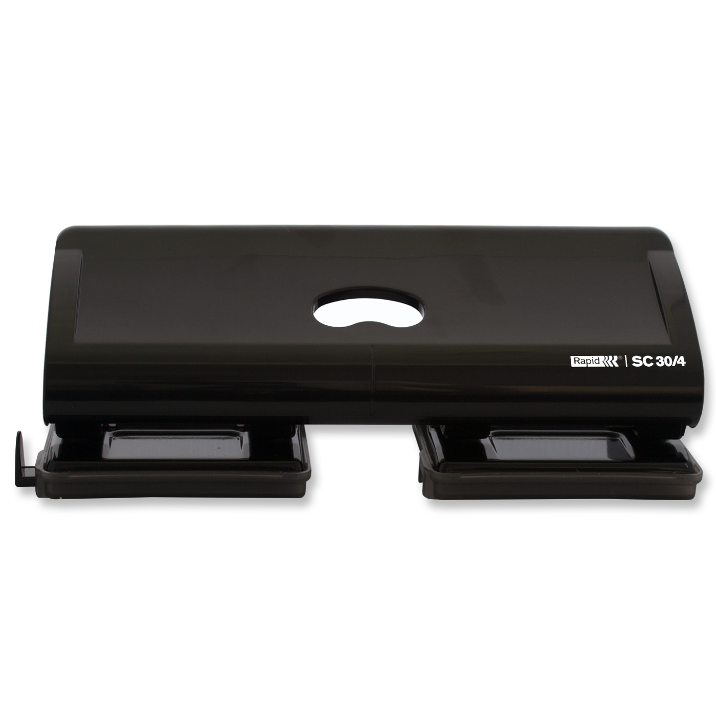 Rapid 4 Hole Punch Heavy Duty Black [30 Sheet]