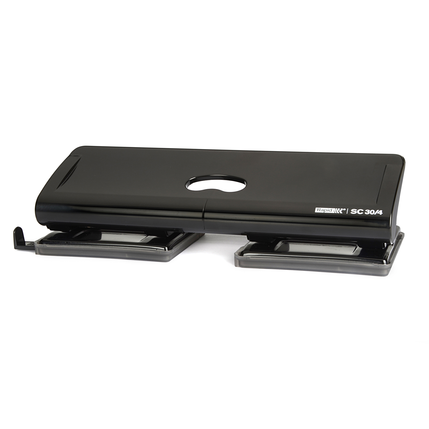 Rapid 4 Hole Punch Supreme SC30/4 Black [30 Sheet]