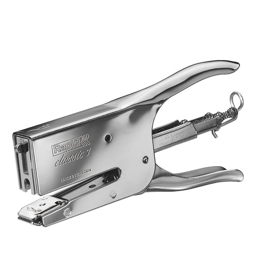 Rapid Classic K1 Stapling Plier 50 Sheets Chrome - School Depot NZ