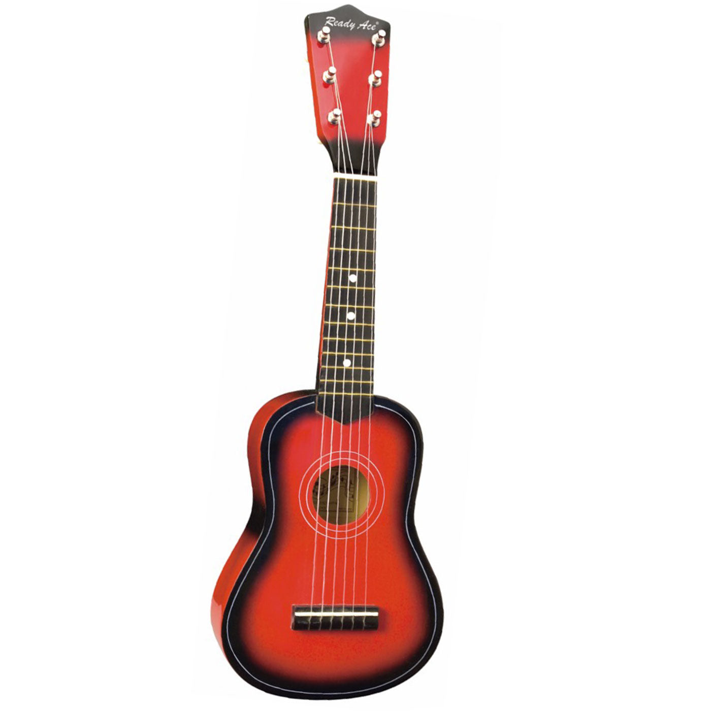 Ready Ace Mini Wooden Guitar Red 52cm